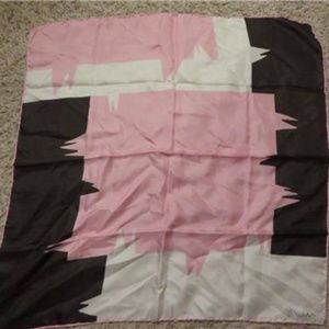 B MANTERO BROWN,WHITE,PINK DESIGNED SCARF